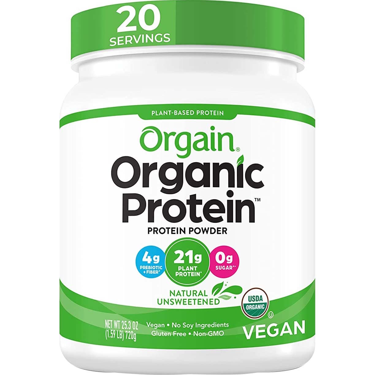 Orgain Organic Protein Plant Based Protein