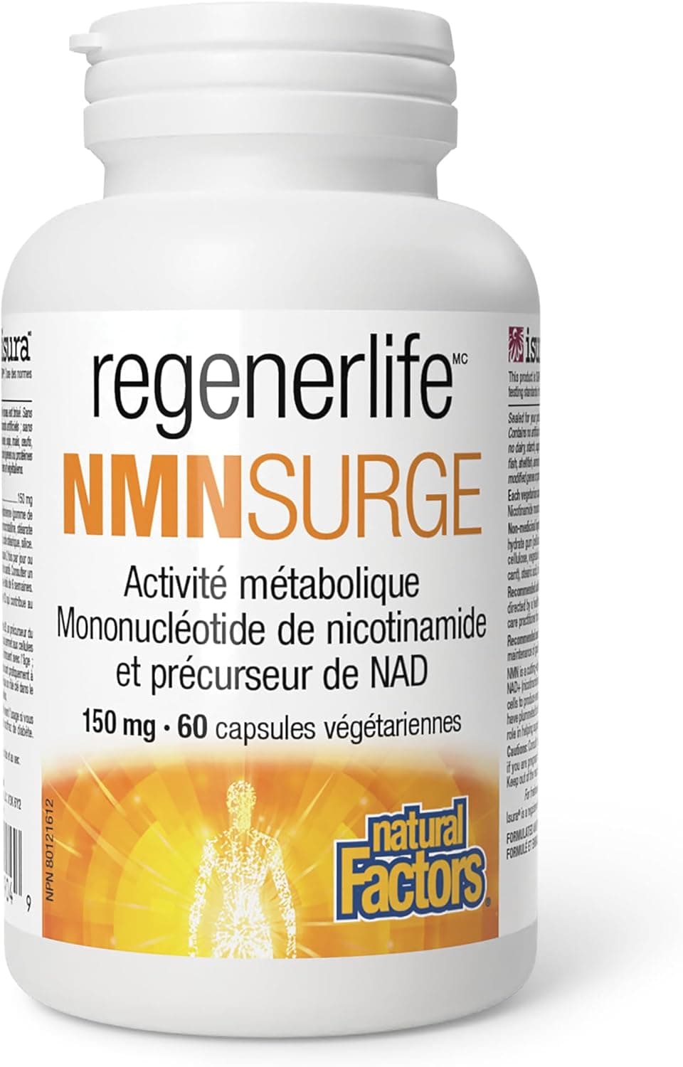 Natural Factors Regenerlife NMNSURGE 3