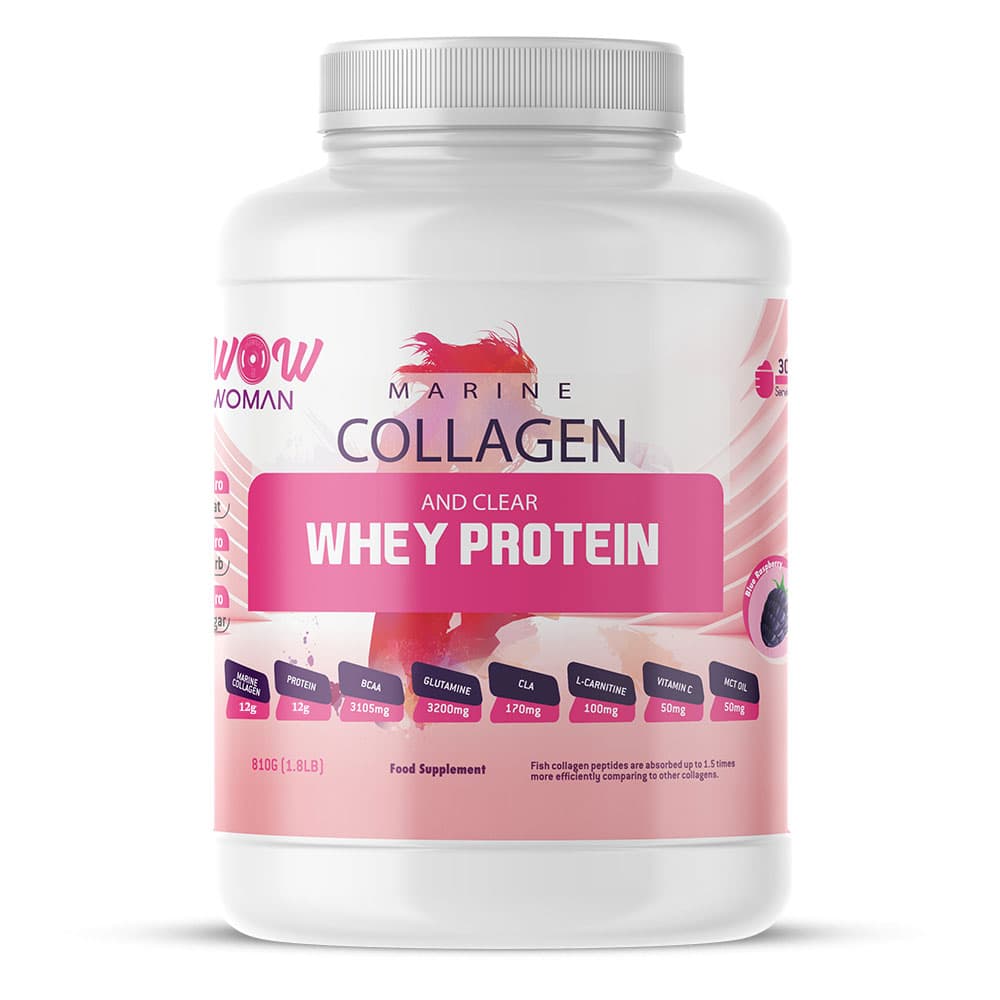 Wow Woman Marine Collagen and Clear Whey Protein