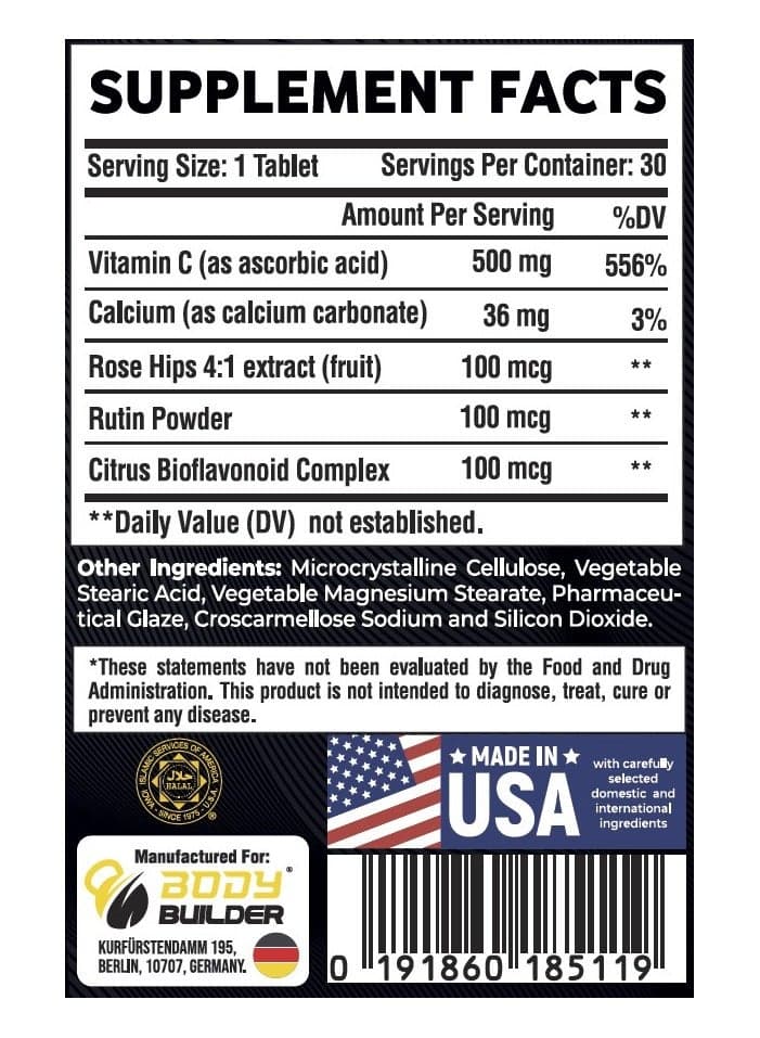 Body Builder Vitamin C 4