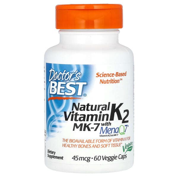 Doctor's Best Natural Vitamin K2 Mk-7