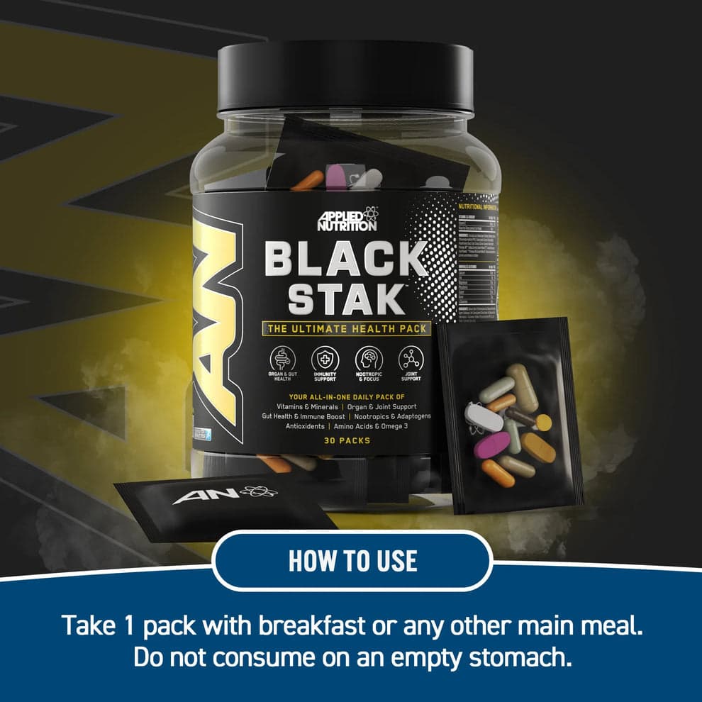 Applied Nutrition Black Stak Ultimate Health 3
