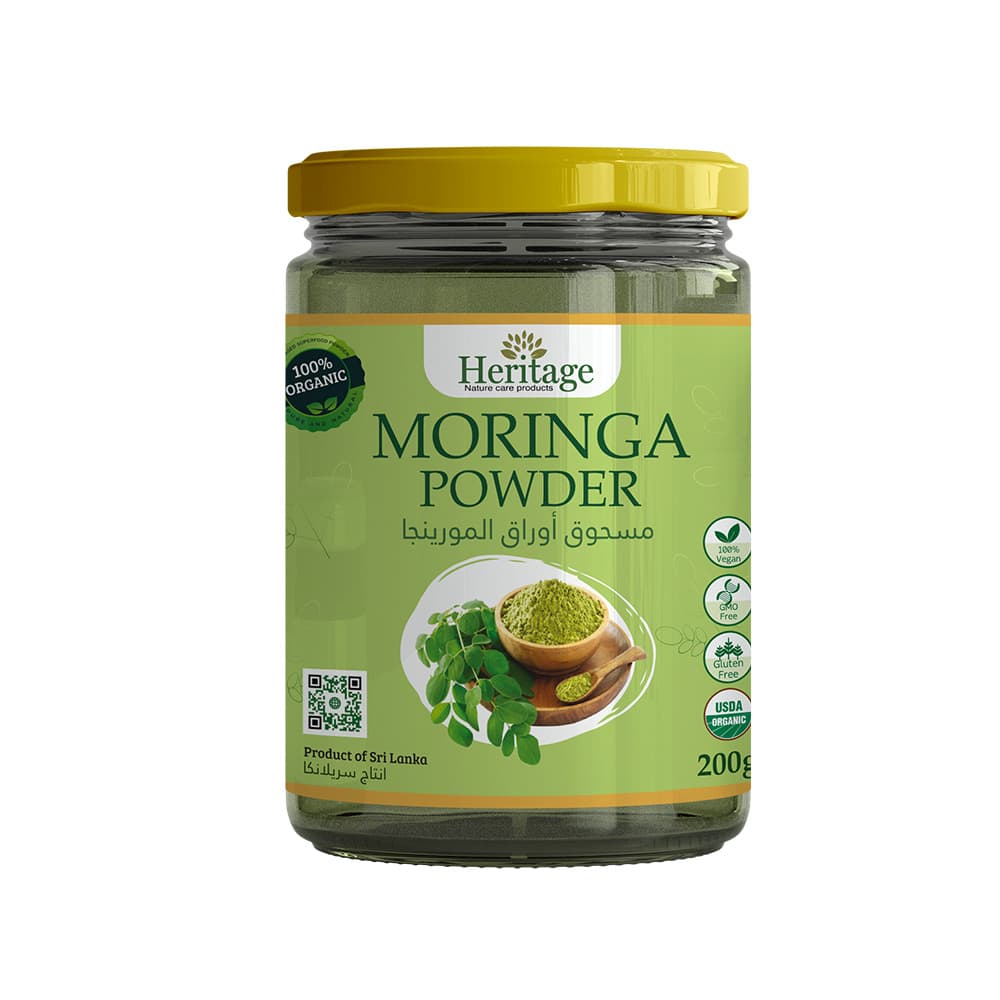 Heritage Organic Moringa Powder