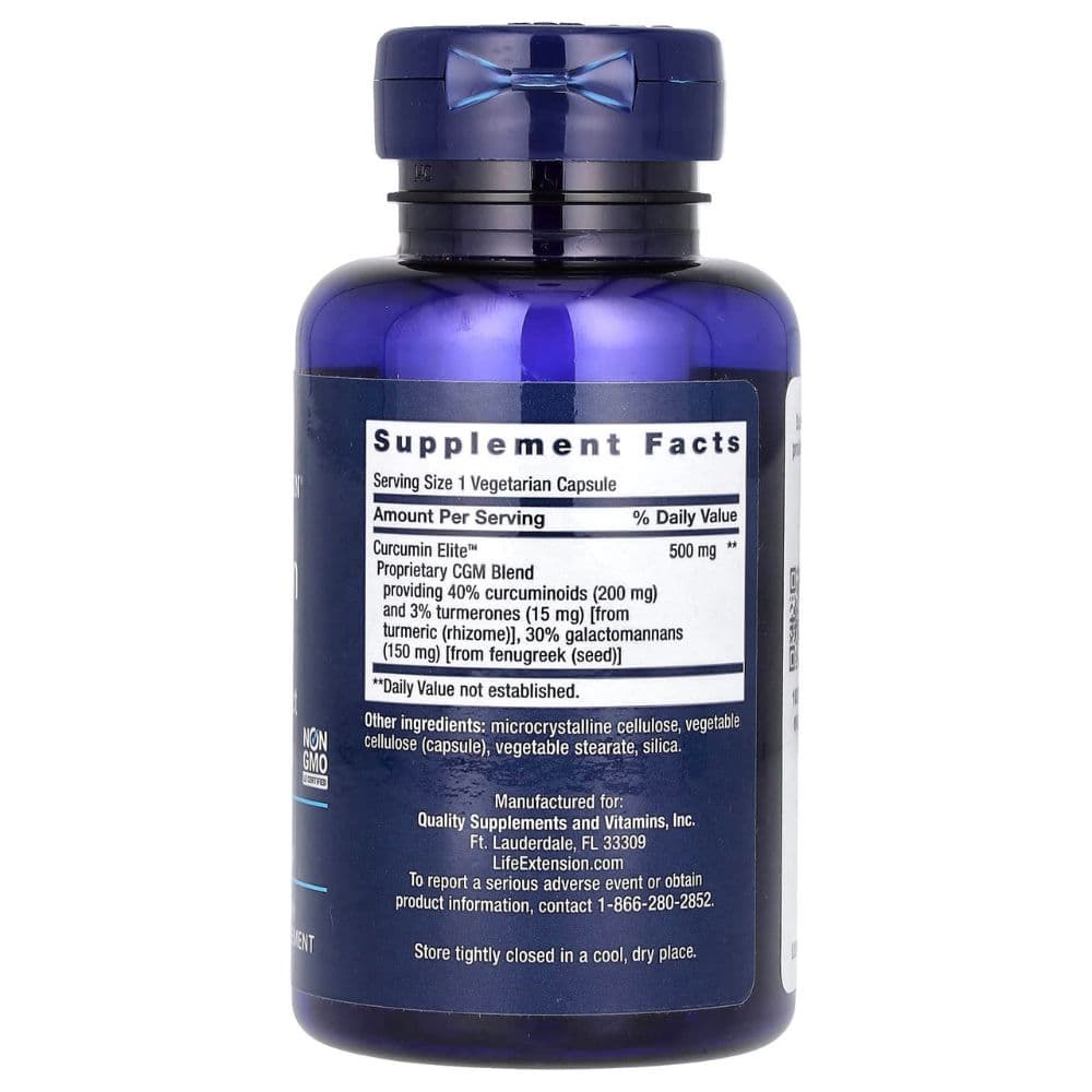 Life Extension Curcumin Elite Turmeric Extract 2