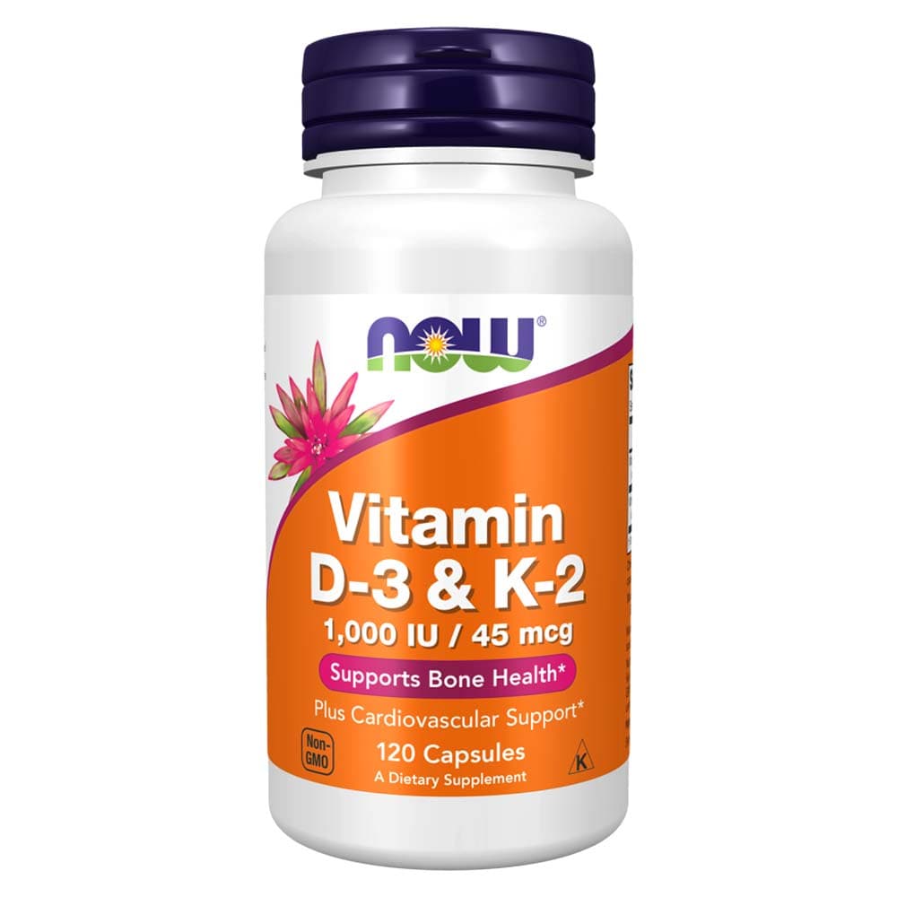 Now Vitamin D3 & K2
