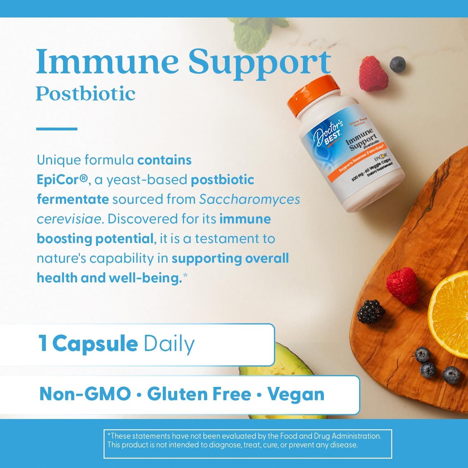 Doctor's Best Immune Support Postbiotic 3