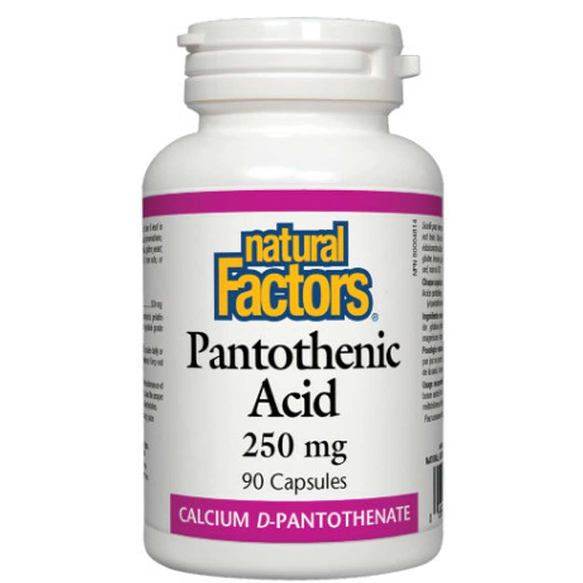 Natural Factors Pantothenic Acid