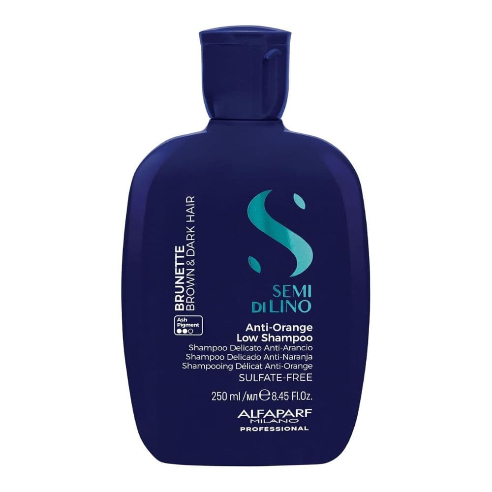 ِAlfaparf Milano Professional Semi Dilino Anti Orange Shampoo for Brown and Dark 1