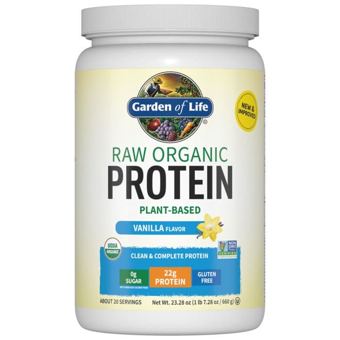 Garden Of Life Raw Organic Plant Based Protein Powder