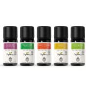 Aroma Tierra Organic Top Five Oils, 5 Shots