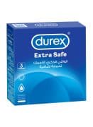 Durex Extra Safe, Pack of 3 Pcs