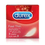 Durex Thin Feel, Pack of 3 Pcs