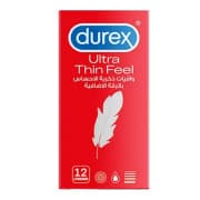 Durex Ultra Thin Feel, Box of 12 Pieces