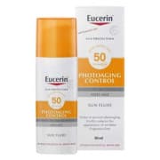 يوسيرين صن فلويد للتحكم في شيخوخة البشرة بمعامل حماية SPF 50+, 50 مل