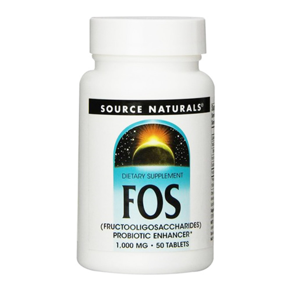 Source Naturals FOS 50 Tablets 1000 mg