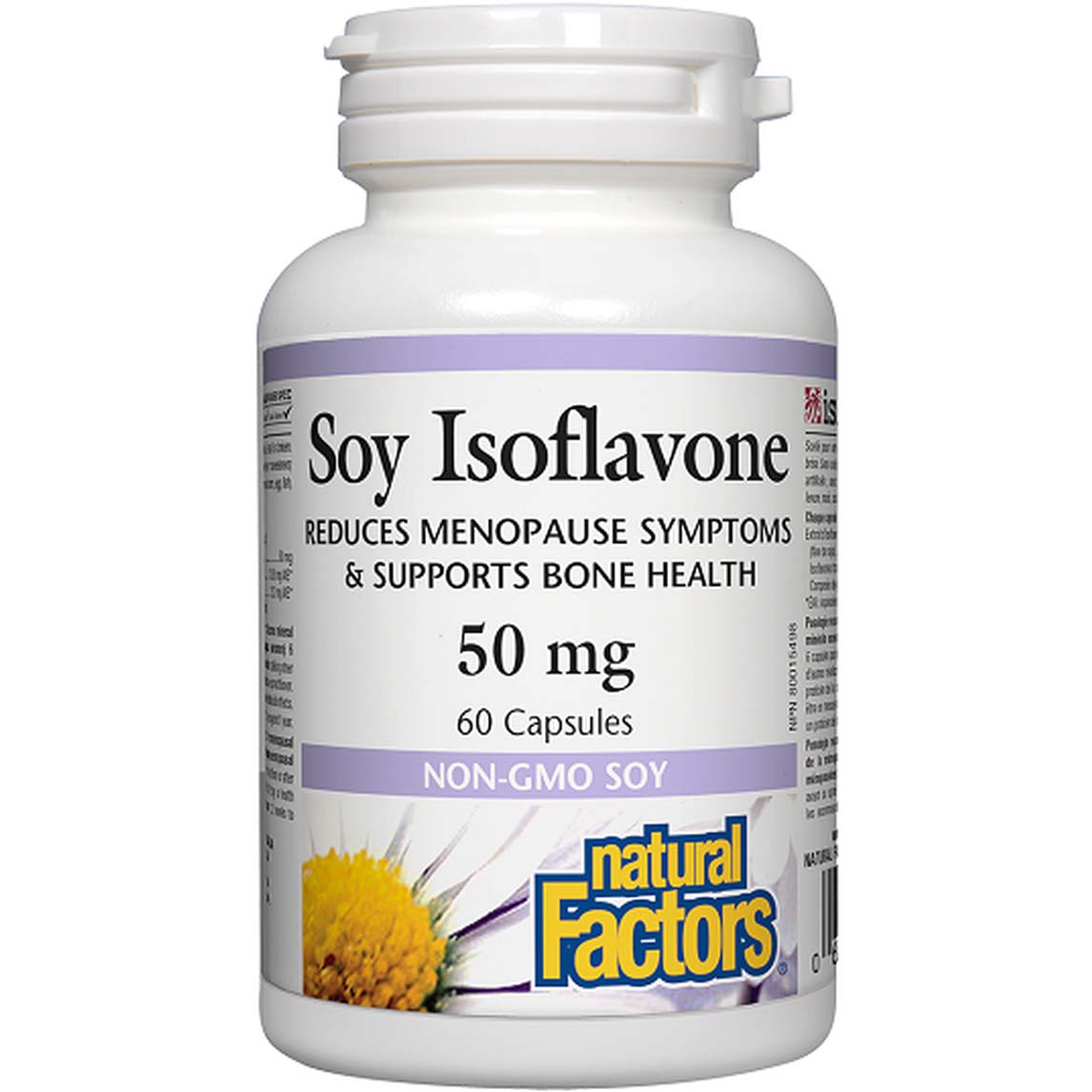 Natural Factors Soy Isoflavone Complex 60 Capsules 50 mg