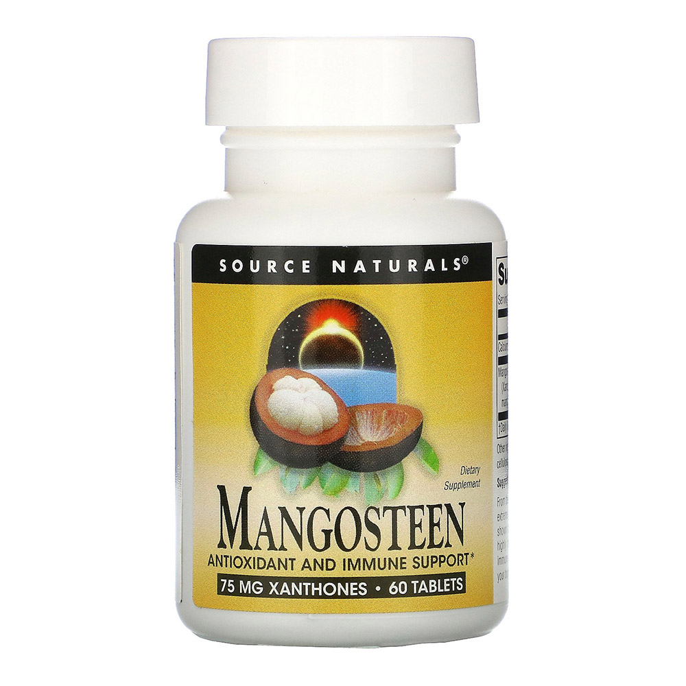 Source Naturals Mangosteen, 75 mg, 60 Tablets