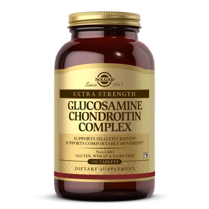 Solgar Extra Strength Glucosamine Chondroitin Complex, 150 Tablets