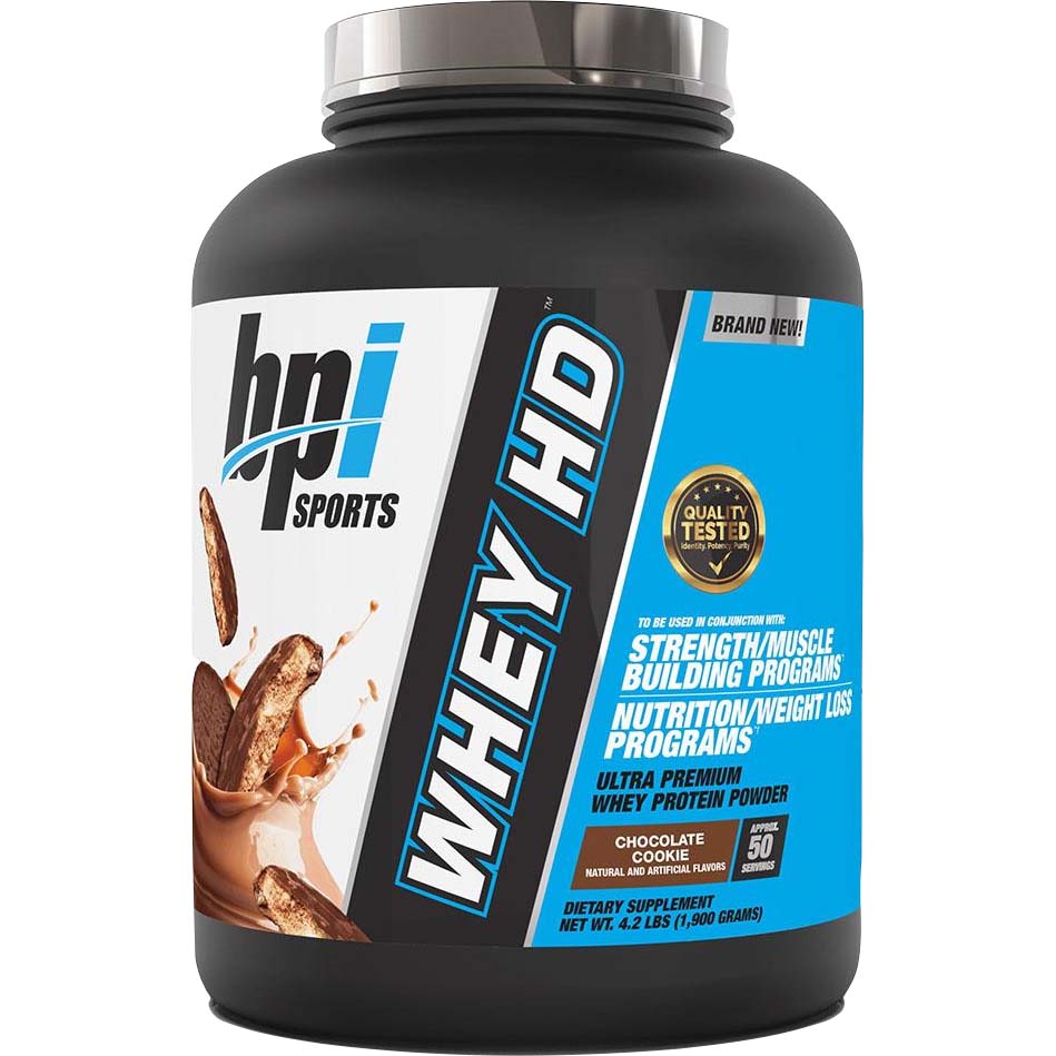 bpi Sports Whey HD, Chocolate Cookie, 4.1 Lb
