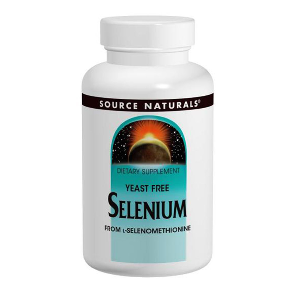 Source Naturals Yeast Free Selenium 60 Tablets 200 mcg