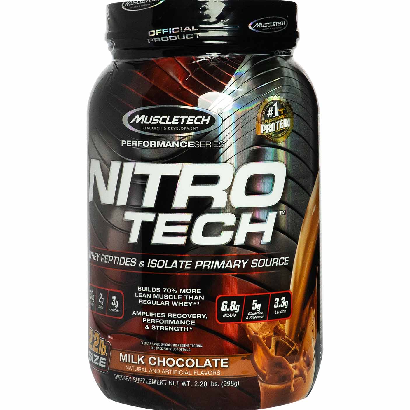 Muscletech Nitro Tech Whey Protein 2 LB Milk Chocolate
