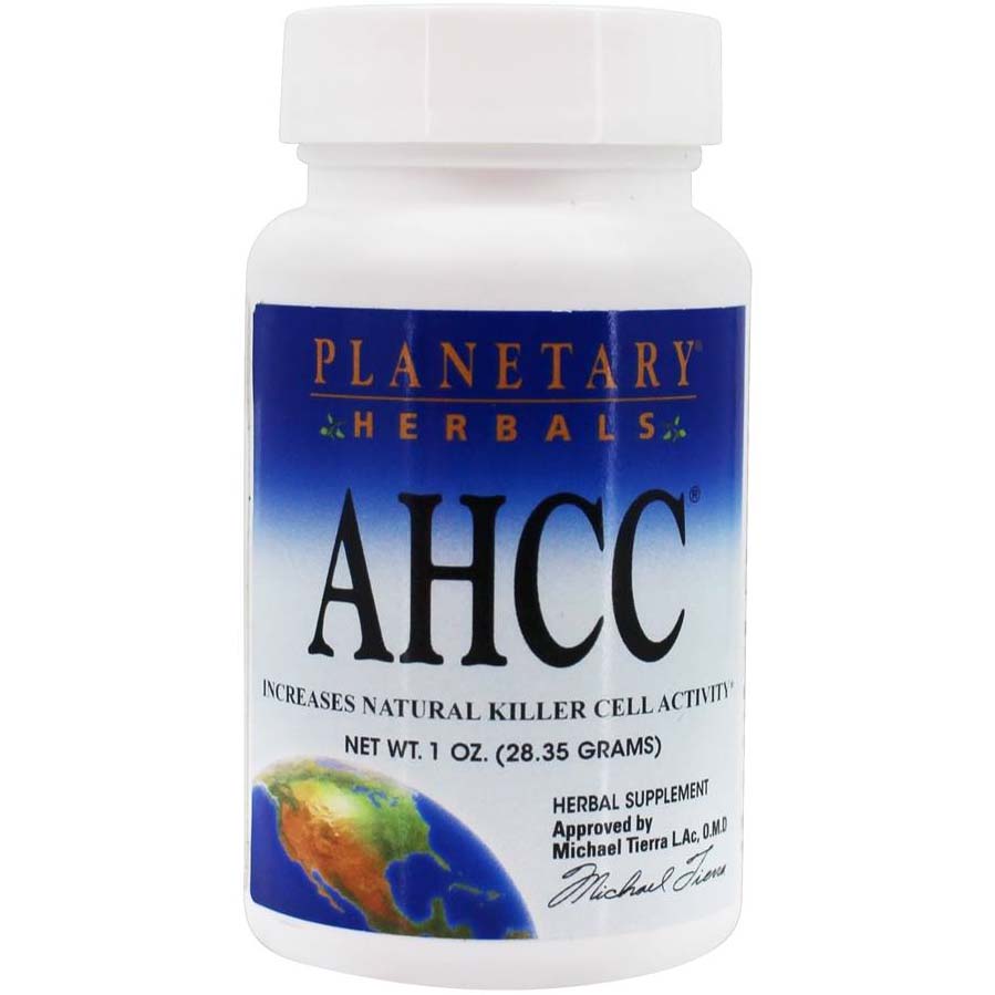 Planetary Herbals Ahcc, 500 mg, 1 Oz