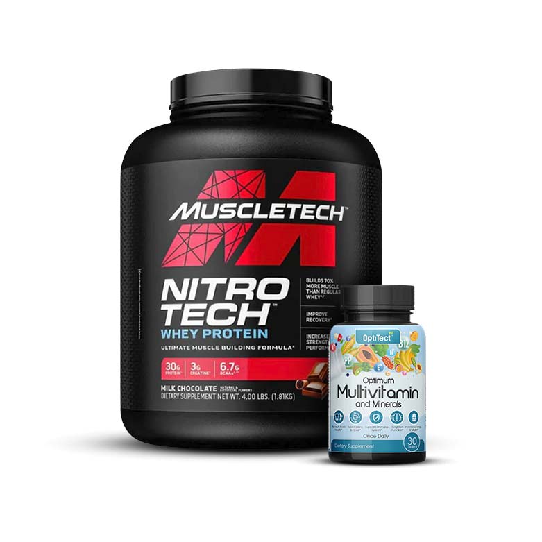 MuscleTech NitroTech , Optitect Multivitamin 