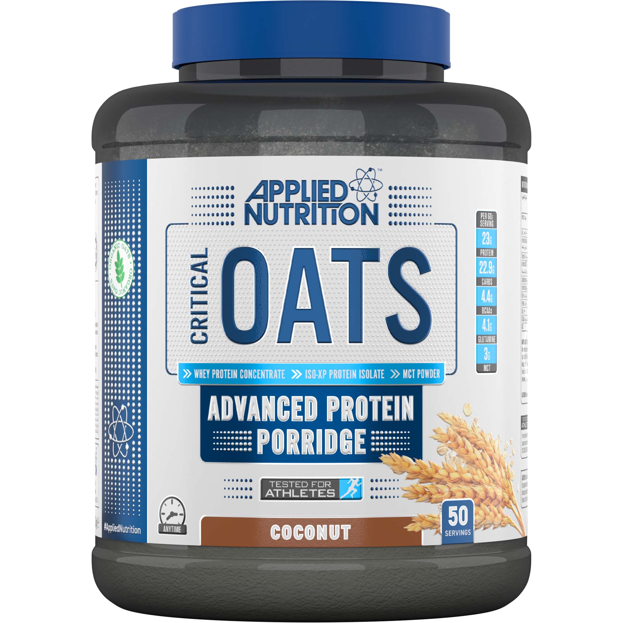 Applied Nutrition Critical Oats Protein Porridge, Coconut, 3 Kg