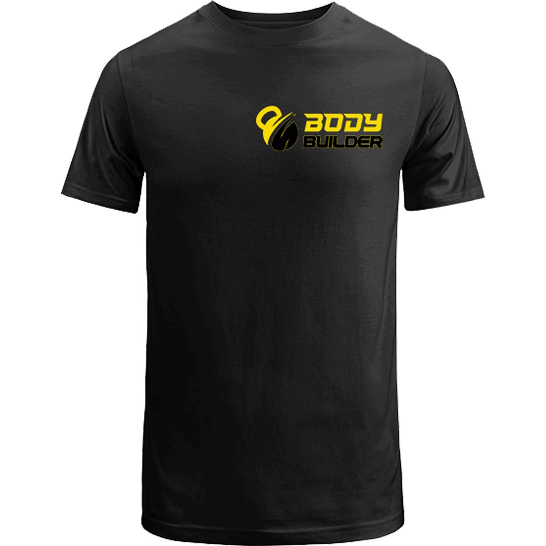 Body Builder T-Shirt, XL, Black