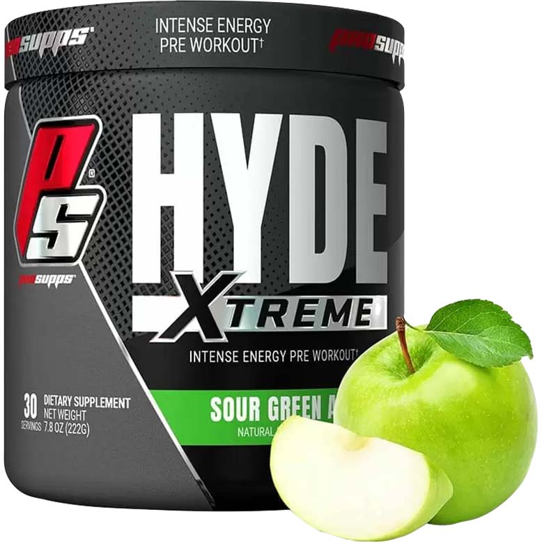 Pro Supps Hyde Xtreme, Sour Green Apple, 30