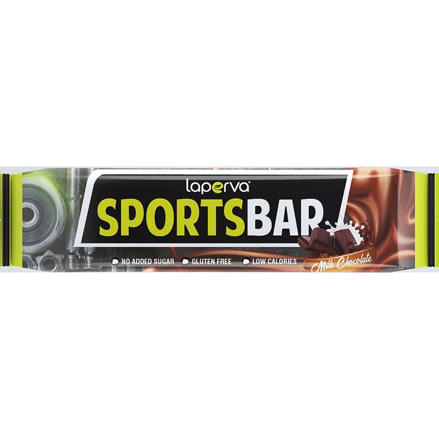 Laperva Sports Bar 42 Gm, Milk Chocolate, 1 Bar