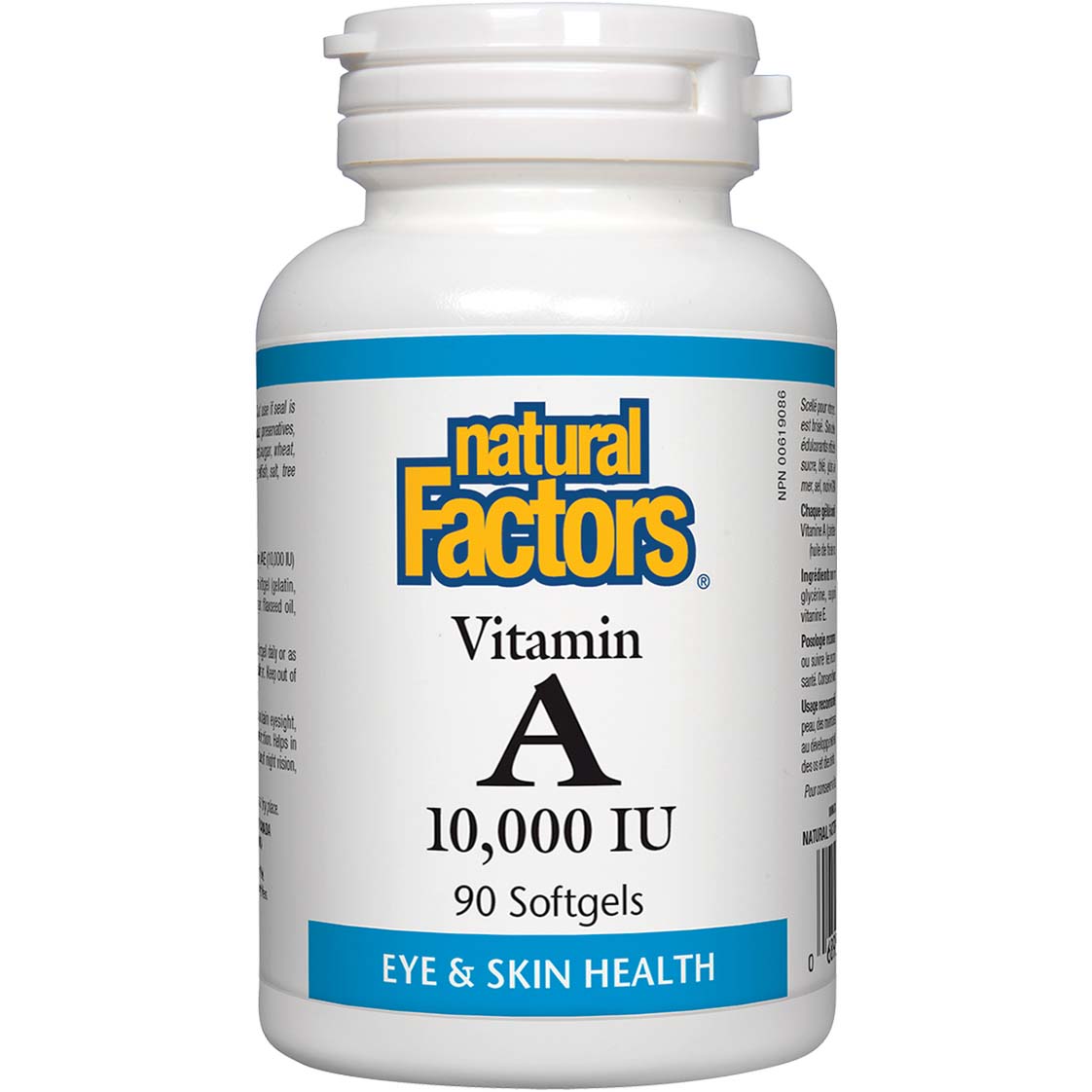Natural Factors Vitamin A, 90 Softgels, 10000 IU