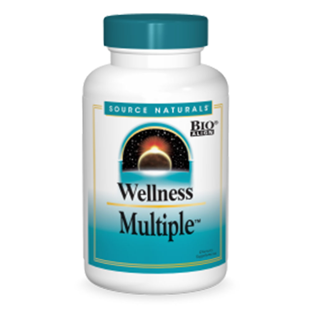 Source Naturals Wellness Multiple , 30 Tablets, Potent Antioxidant, Boost Immunity