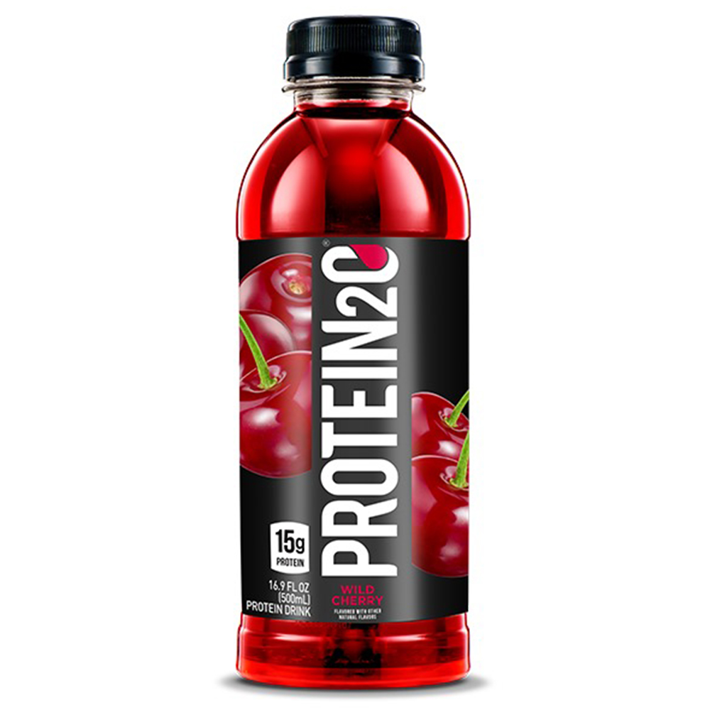 Protein2o Protein Infused Water, Wild Cherry, 500 ML, 15g Whey Protein Isolate