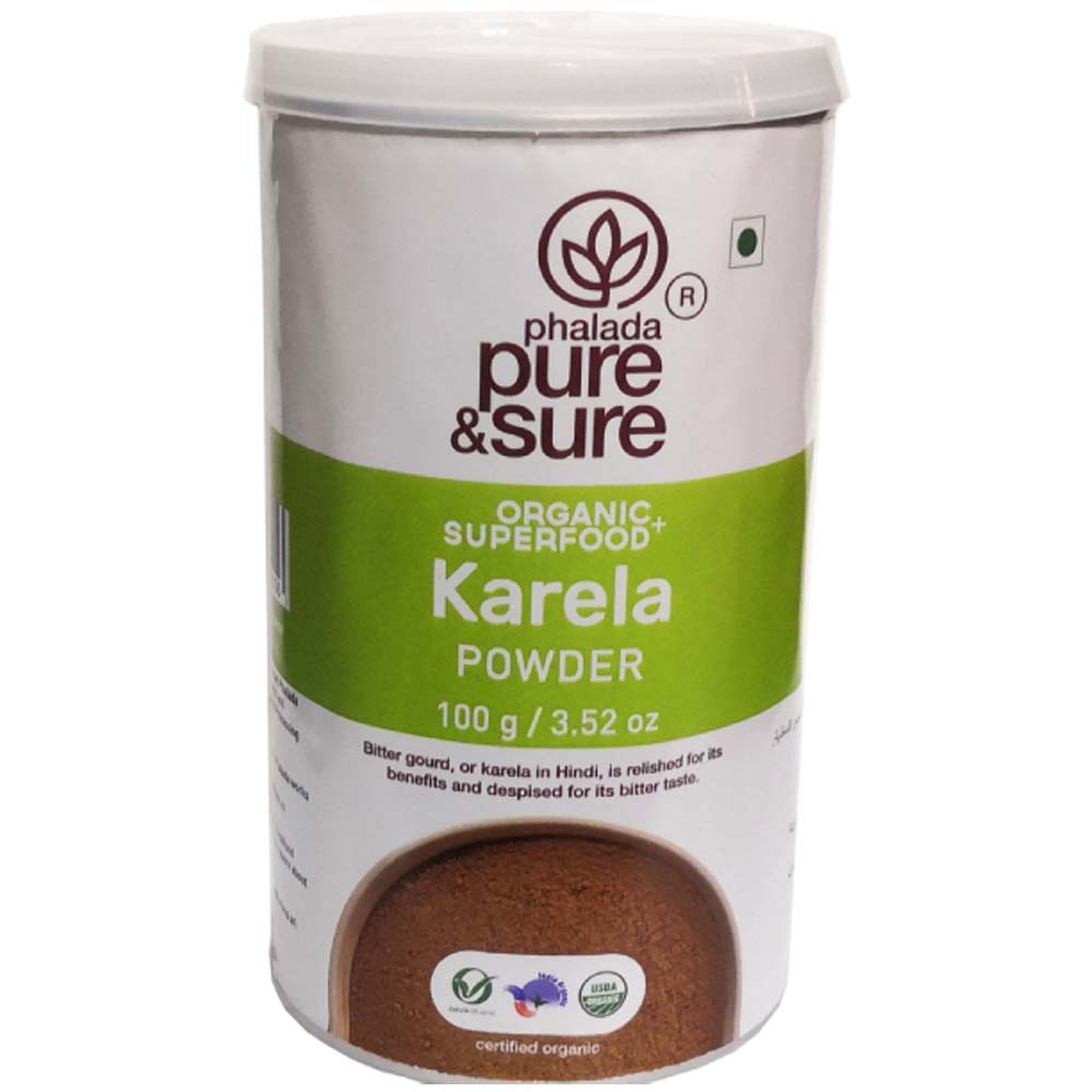 Pure & Sure Organic karela, 100 Gm