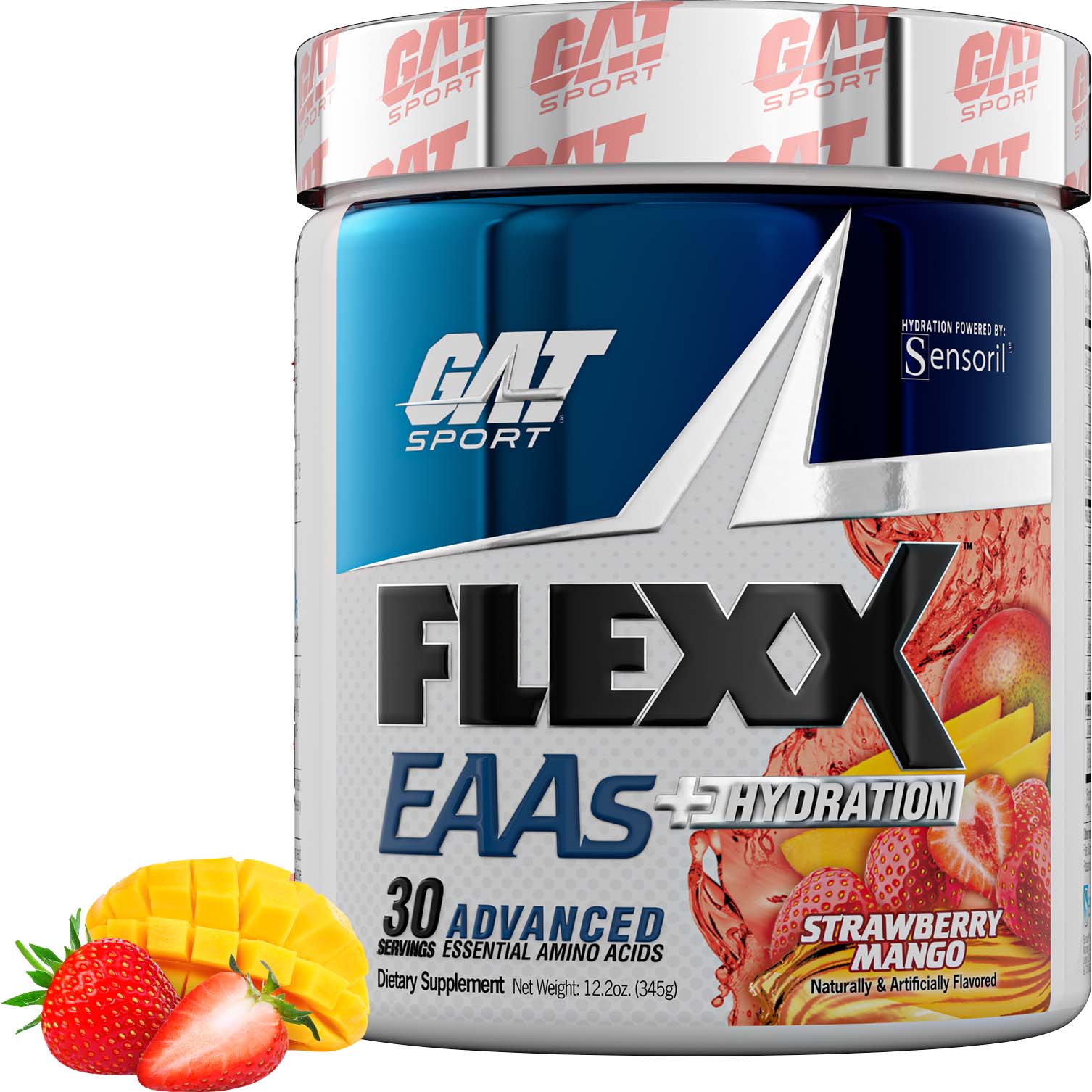 GAT Sport Flexx EAAs, Strawberry Mango, 30