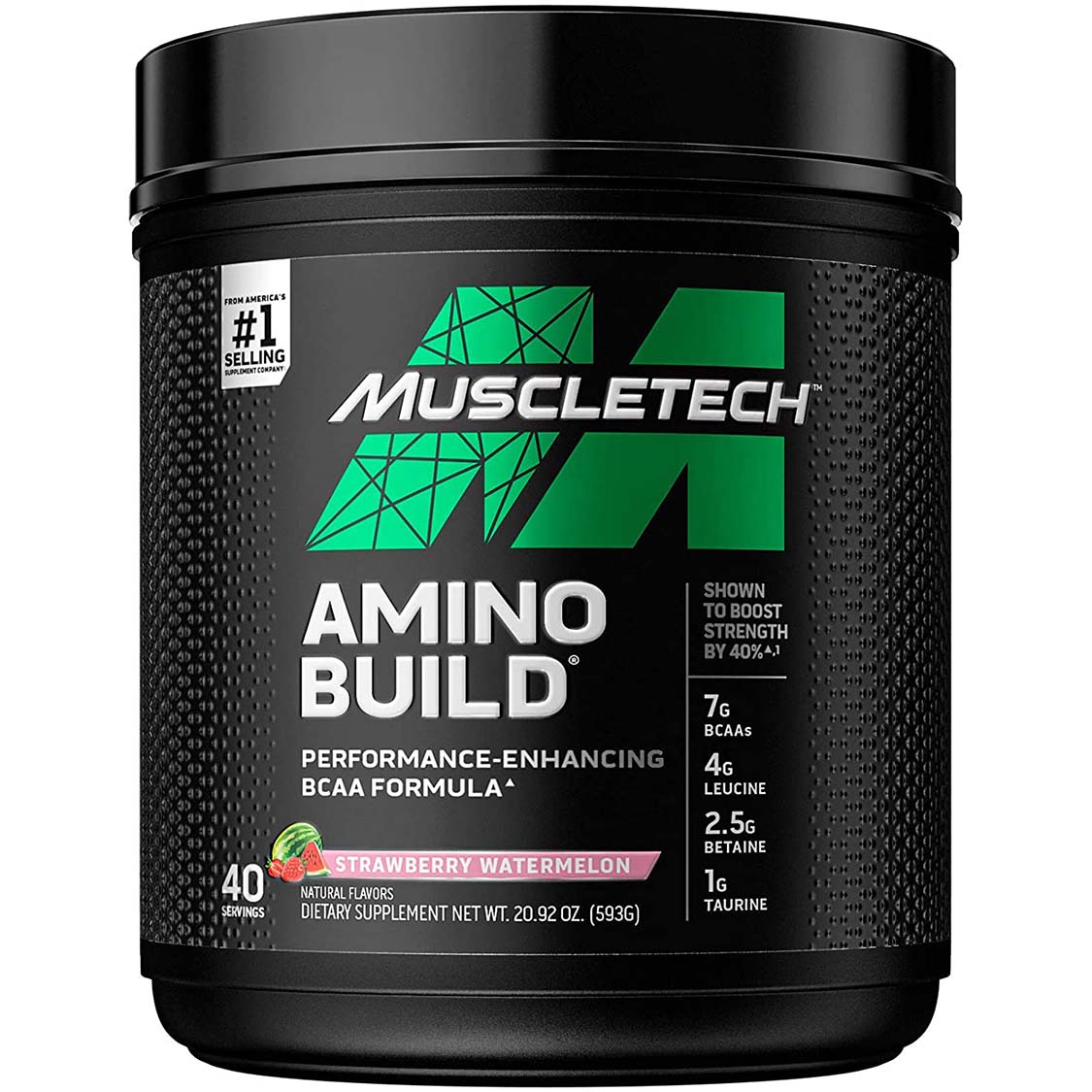 Muscletech Amino Build, Strawberry Watermelon, 40