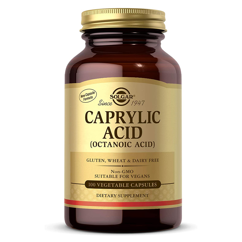 Solgar Caprylic Acid 100 Capsules