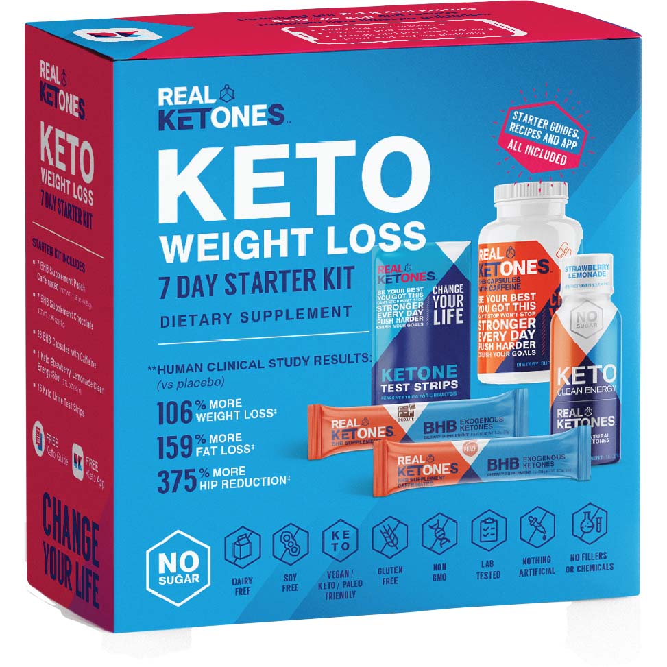 Real Ketones Keto 7 Day Starter Kit, Kit