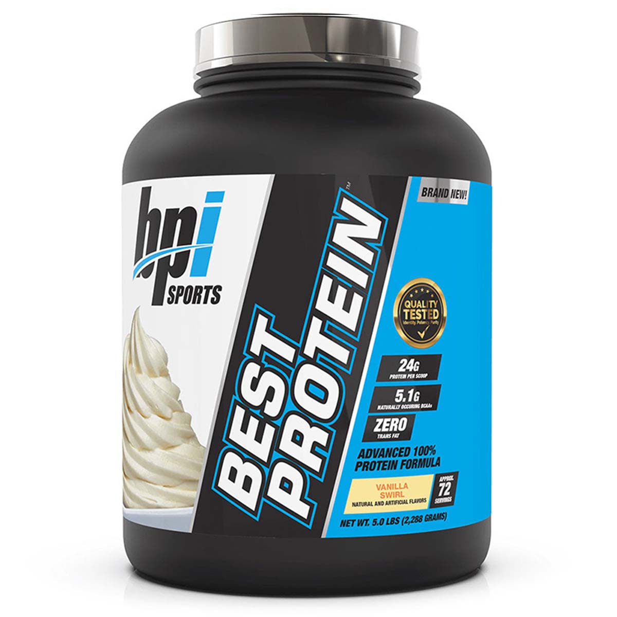 bpi Sports Best Protein 5 LB French Vanilla Swirl