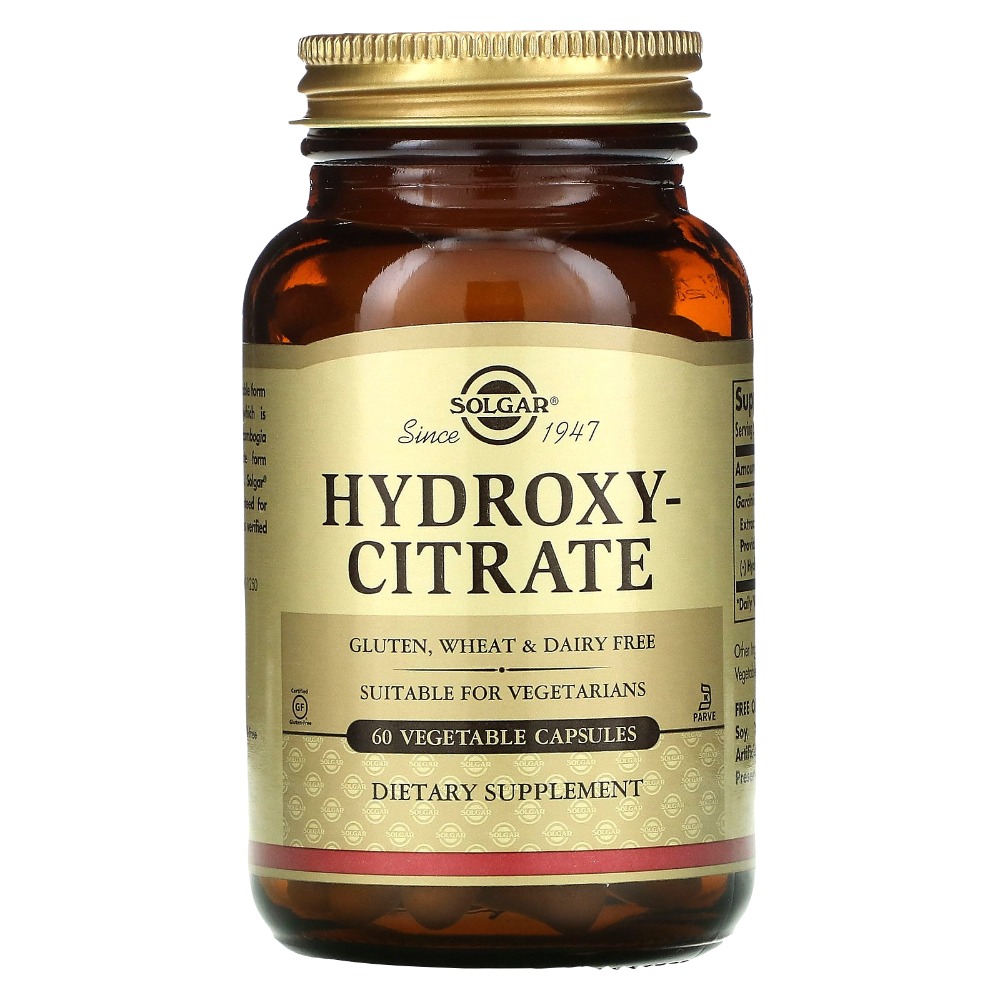 Solgar Hydroxy Citrate, 60 Vegetable Capsules