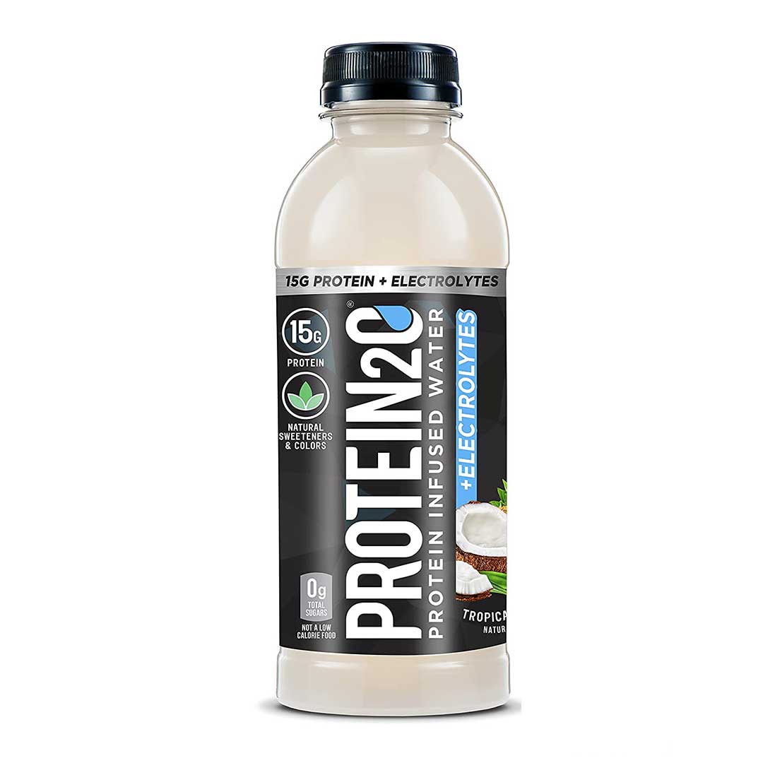 Protein2o Protein Infused Water Plus Electrolytes, Tropical Coconut, 500 ML