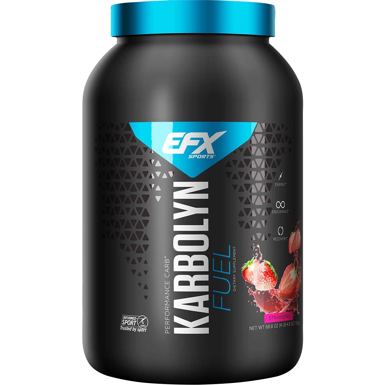 Efx Sports Karbolyn Fuel, Strawberry, 4 LB