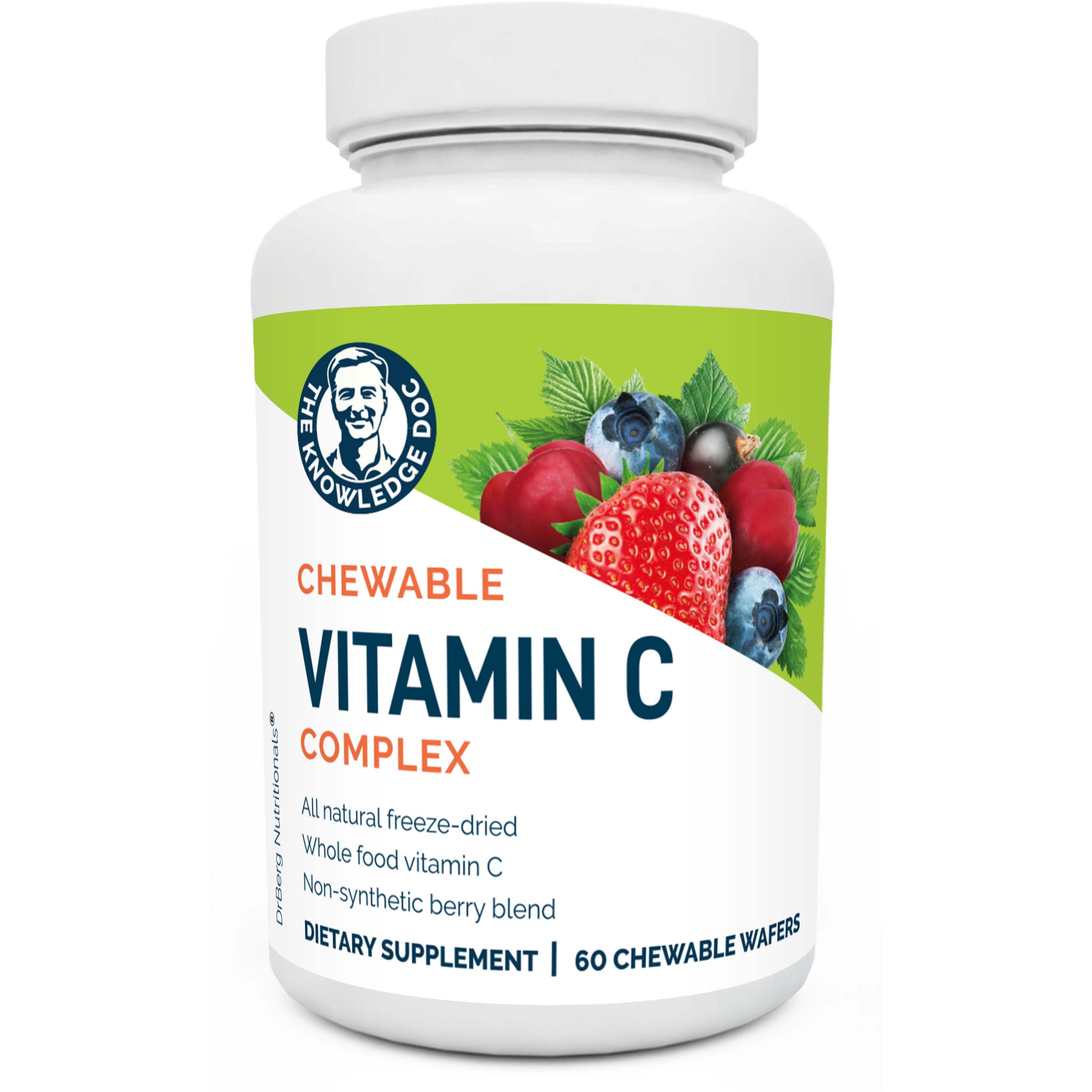Dr.Berg Chewable Vitamin C Complex 60 Chewable Wafers
