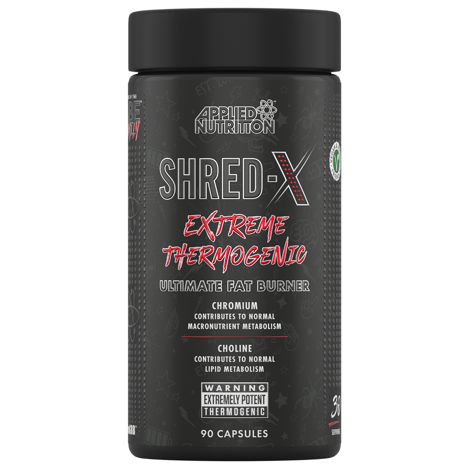 Applied Nutrition Shred X Extreme Thermogenic, 90 Capsules
