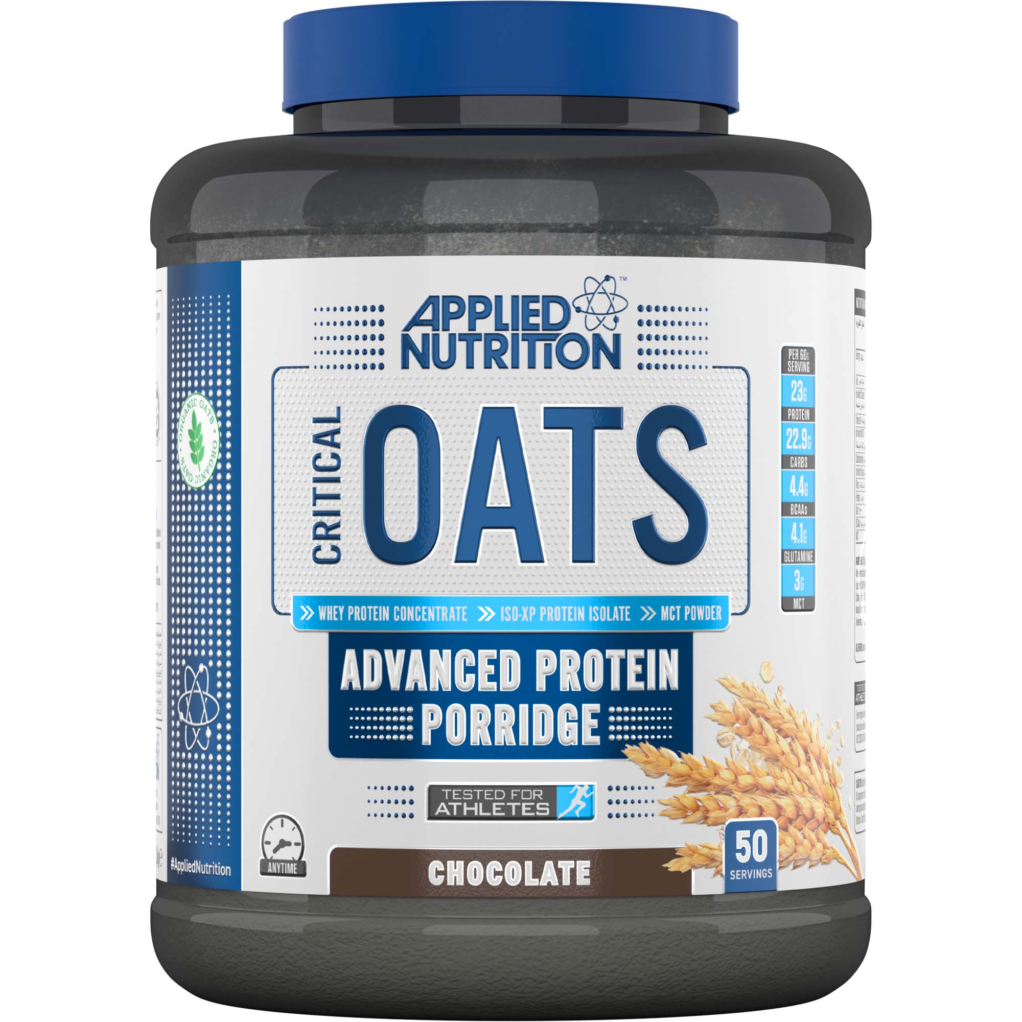 Applied Nutrition Critical Oats Protein Porridge, Chocolate, 3 Kg