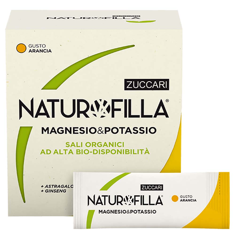 Zuccari Naturofilla Magnesium & Potassium, Orange, 14 Stick