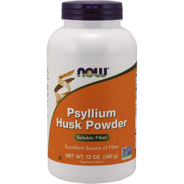 Now Psyllium Husk Powder, 340 Gm
