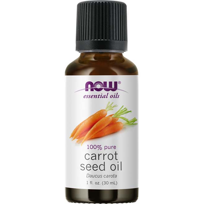 Now 100% Pure Carrot Seed Oil 30 Ml
