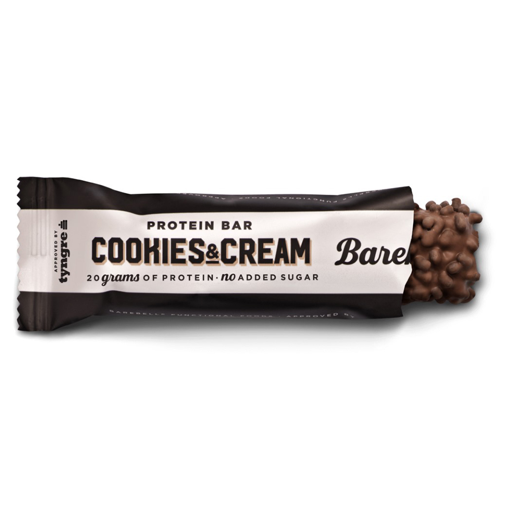 Barebells Protein Bar, Cookies and Cream, 1 Bar Dr Nutrition KSA